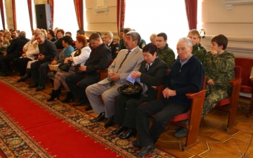 Встреча с курсантами Волжской Государственной Академии Водного Транспорта 2013 год.